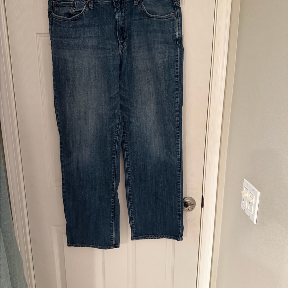 Lucky Brand Men's Relaxed Fit Blue Jeans